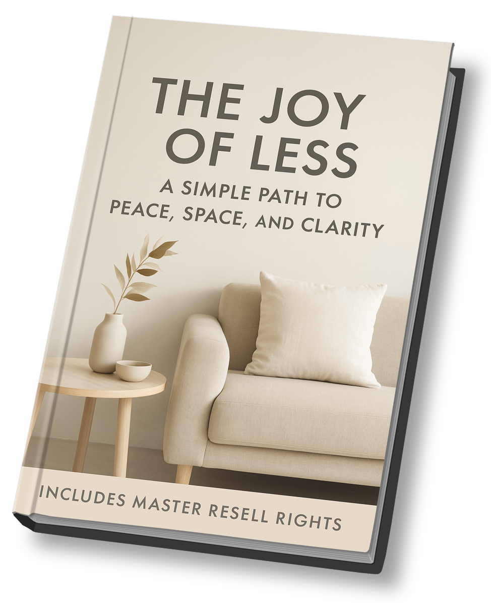 The Joy of Less: A Simple Path to Peace, Space, and Clarity