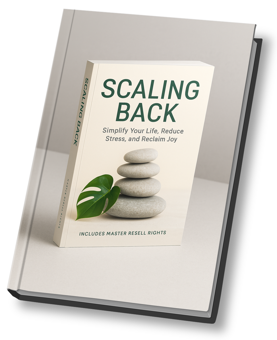 Scaling Back: Simplify Your Life, Reduce Stress, and Reclaim Joy