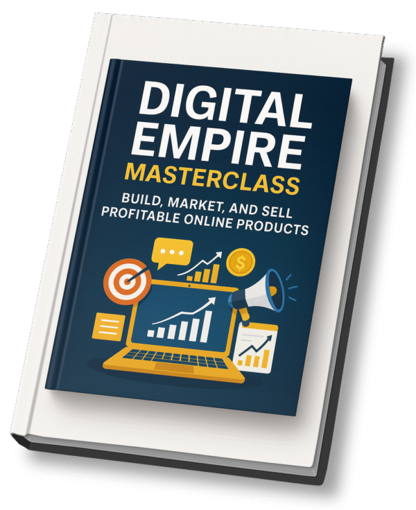 Digital Empire Masterclass – Build, Market, and Sell Profitable Online Products
