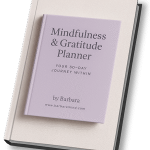 Mindfulness & Gratitude Planner (PDF, 30 Days) Breathe. Reflect. Grow. by Barbara