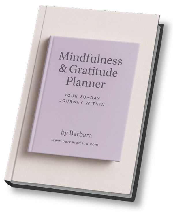Mindfulness & Gratitude Planner (PDF, 30 Days) Breathe. Reflect. Grow. by Barbara