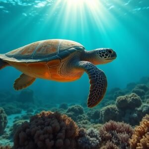 Luminous Shell – A Turtle’s Tale | A Gentle Ocean Story by Barbara