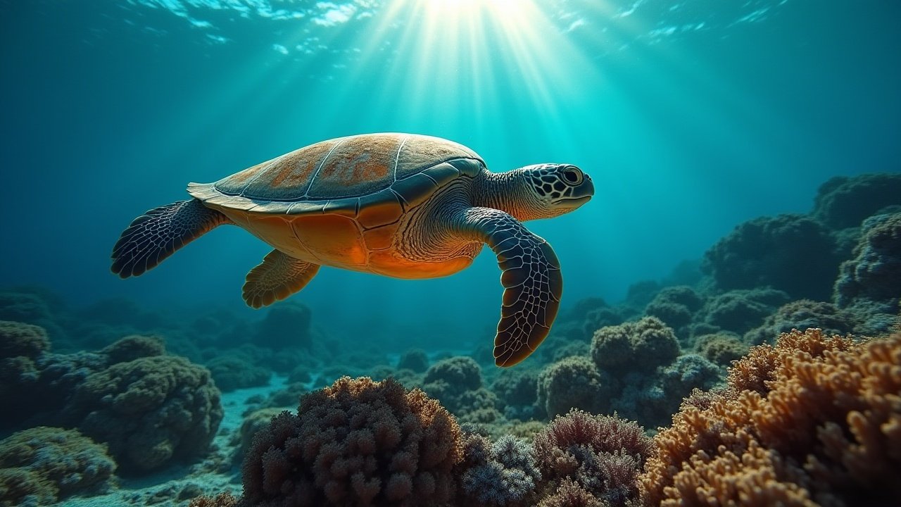 Luminous Shell – A Turtle’s Tale | A Gentle Ocean Story by Barbara