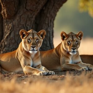 Wild Animals in Natural Habitats: A Visual Journey – By Barbara