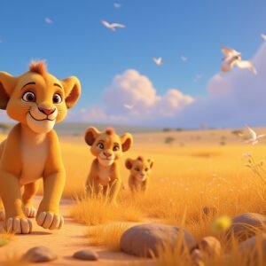 The Little Lion Who Dreamed of Stars | A Courageous Bedtime Tale by Barbara