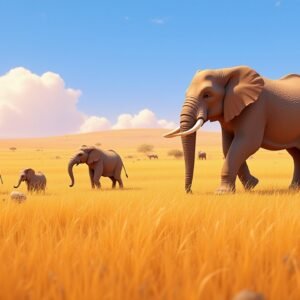 The Elephant Who Carried the Sky by Barbara