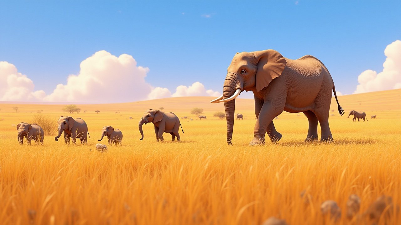 The Elephant Who Carried the Sky by Barbara