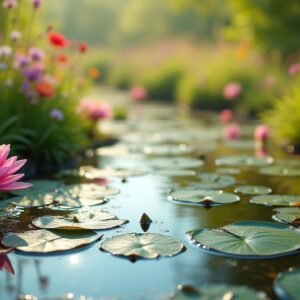 Serene Water Escape – Premium Illustration Pack (68 Images) | by Barbara