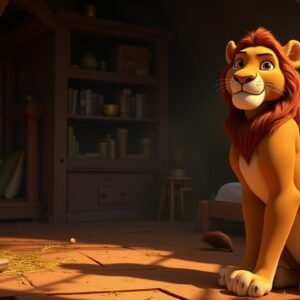 The Little Lion Who Dreamed of Stars (63 Images) | by Barbara