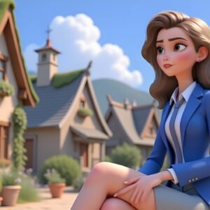 The Girl Who Painted the Wind | Children’s Story Illustration Pack by Barbara