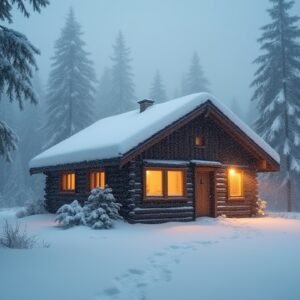 Cozy Winter Cabin Ambiance (78 Images) | by Barbara
