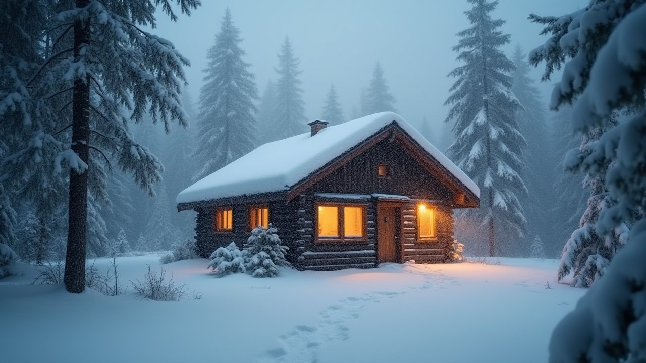 Cozy Winter Cabin Ambiance (78 Images) | by Barbara