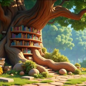 The Story Tree Library – By Barbara