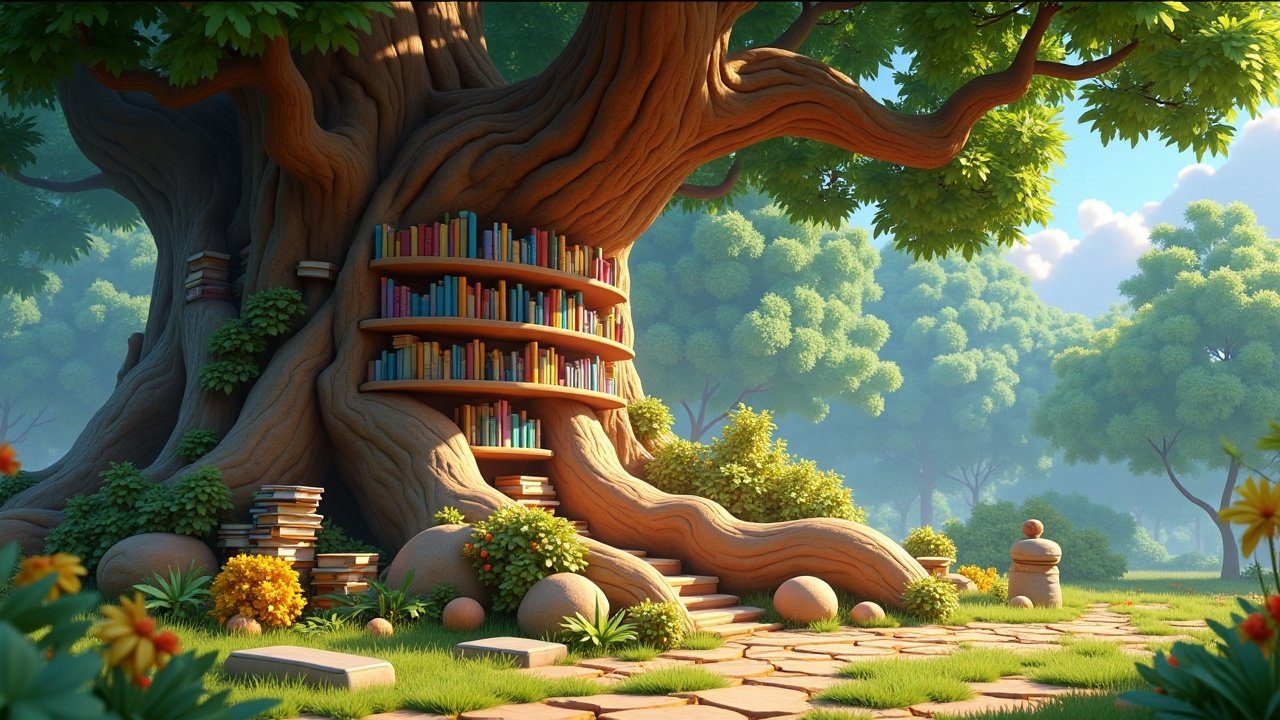 The Story Tree Library – By Barbara