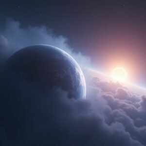 Cosmic Calm – A Space Ambience for Sleep and Relaxation (85 Images) | by Barbara