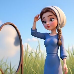 The Meadow’s Mirror | A Reflective Bedtime Tale by Barbara