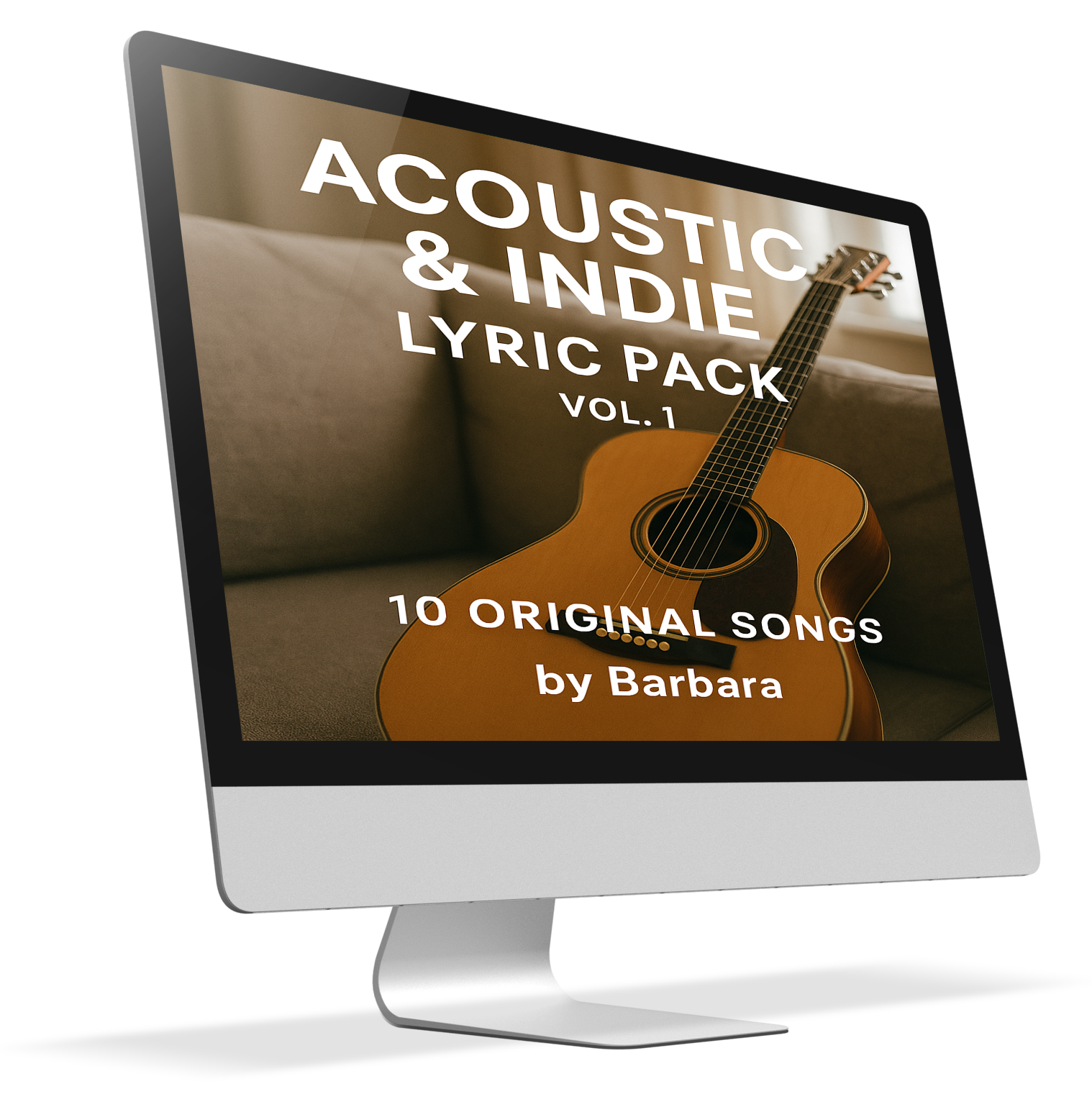 Acoustic & Indie Lyric Pack Vol. 1 – 10 Original Songs | by Barbara