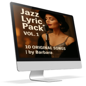 Jazz Lyric Pack Vol. 1 – 10 Original Songs | by Barbara:
