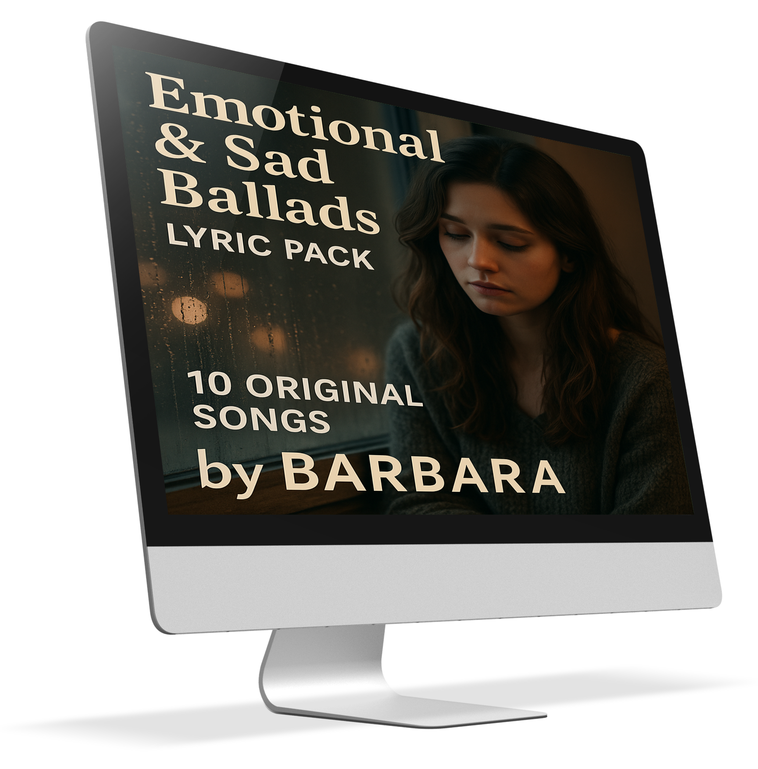 Emotional & Sad Ballads Lyric Pack Vol. 1 – 10 Original Songs | by Barbara: