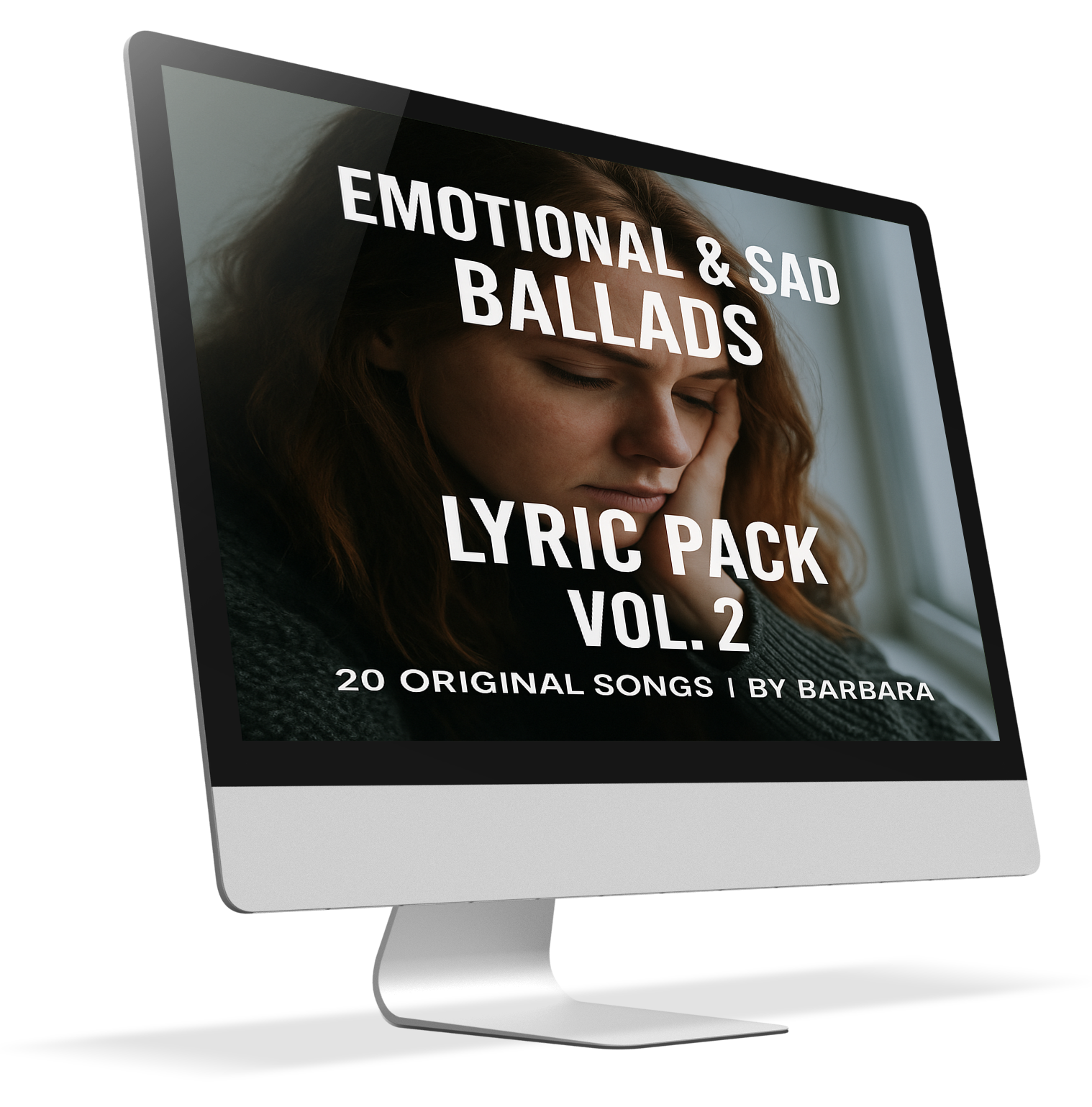 Emotional & Sad Ballads Lyric Pack Vol. 2 – 20 Original Songs | by Barbara: