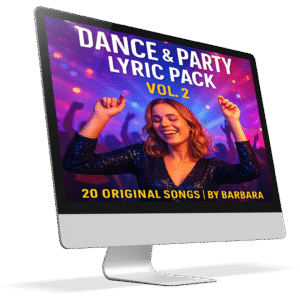 Dance & Party Lyric Pack Vol. 2 – 20 Original Songs | by Barbara: