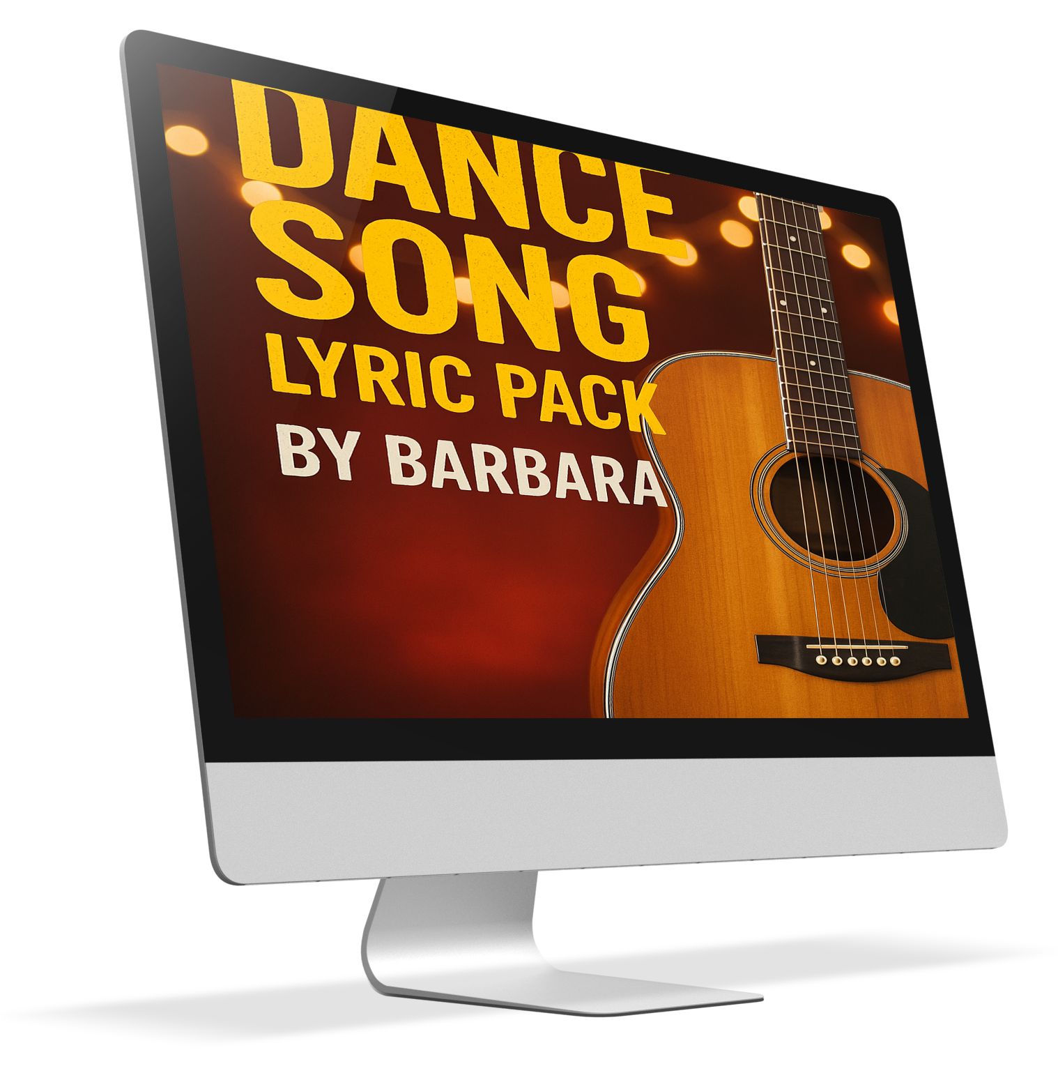 Dance Song Lyric Pack – 100 Original Porch & Party Songs for Acoustic Guitar by Barbara