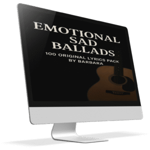 Emotional Sad Ballads | 100 Original Song Lyrics by Barbara